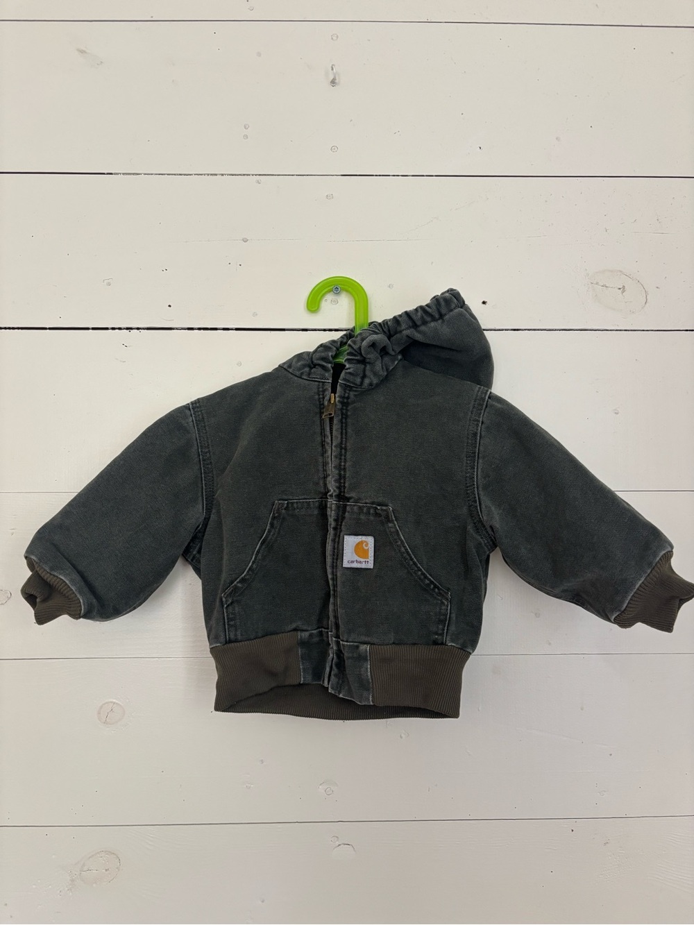 Vintage 2005 Carhartt Toddler Hooded Jacket – Size 2T
